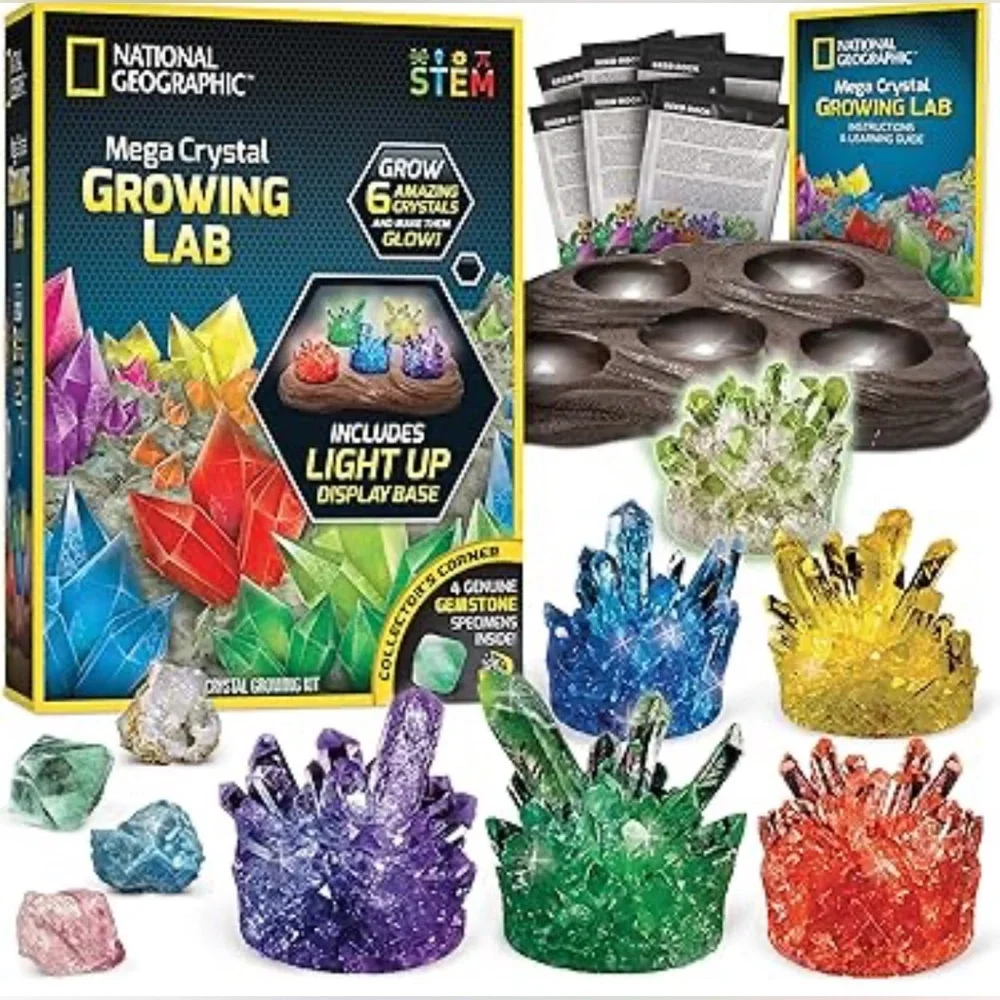 National Geographic Mega Crystal Growing lab NEW Sealed